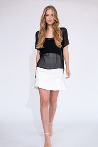 Suit Skirt [White]