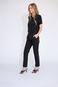 Skinny Pants [Black]