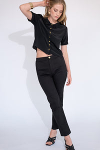 Skinny Pants [Black]