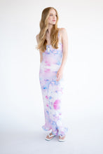 Load image into Gallery viewer, Tiny Ruffle Maxi Dress [Purple Cloud]