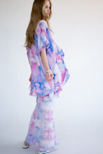 Load image into Gallery viewer, Kimono with Ruffle [Purple Cloud]