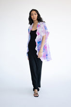 Load image into Gallery viewer, Kimono with Ruffle [Purple Cloud]