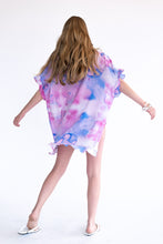 Load image into Gallery viewer, Kimono with Ruffle [Purple Cloud]